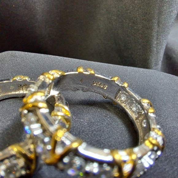 Sparkly statement ring set โจ - Picture 4 of 8